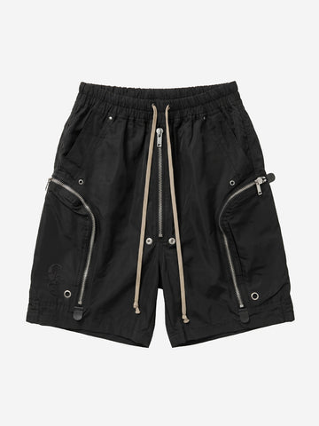 Heavy Zip Functional Techwear Shorts 