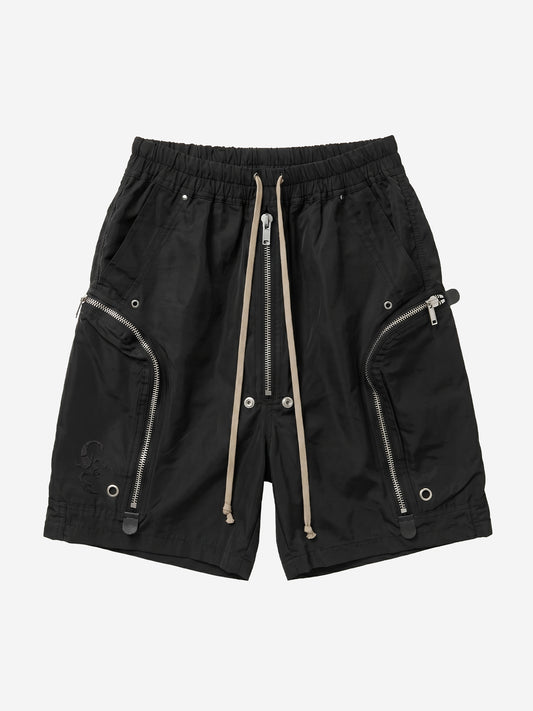 Heavy Zip Functional Techwear Shorts