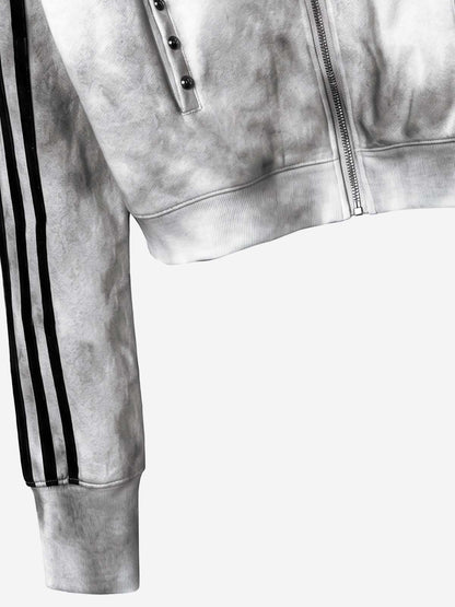 Striped Sweatshirt & Pants Set