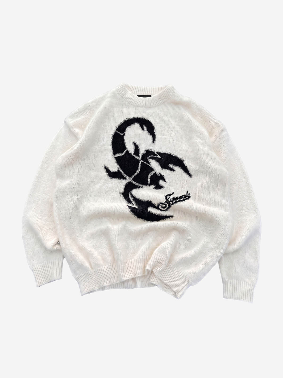 Scorpion Graphic Knit Sweater