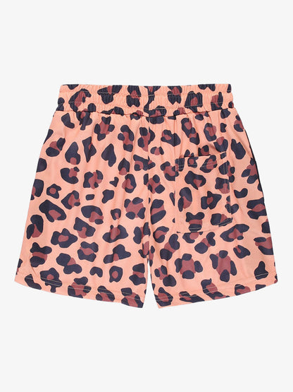 Animal Print Patterns Drawstring Shorts 