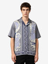 Baroque Sea Satin Cuban Shirt