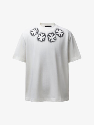 Studded Cross Tee