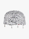 Vintage Sequin Mesh Beaded Fringe Cap 