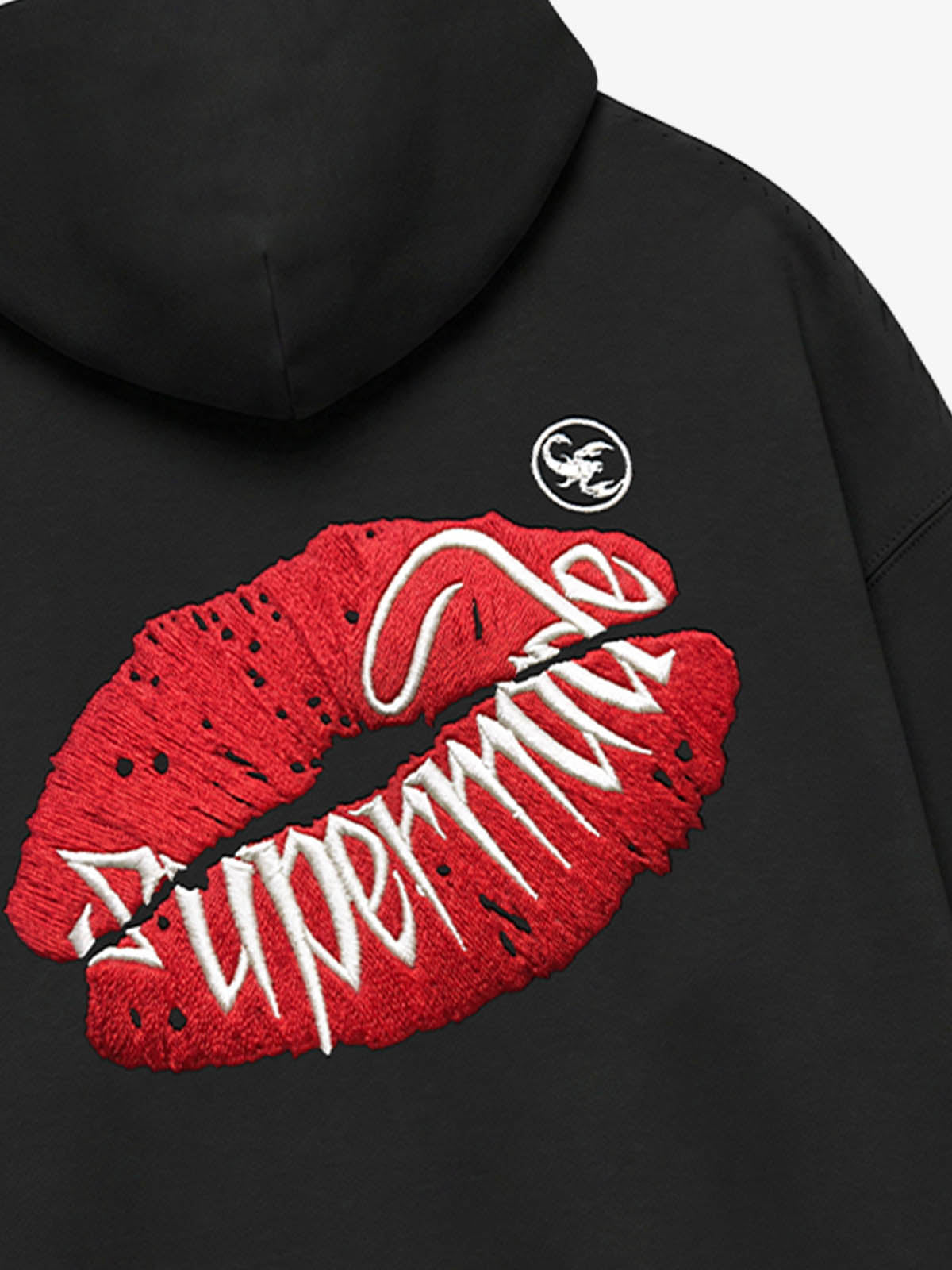 Fleece-Lined Oversized Sweatshirt
