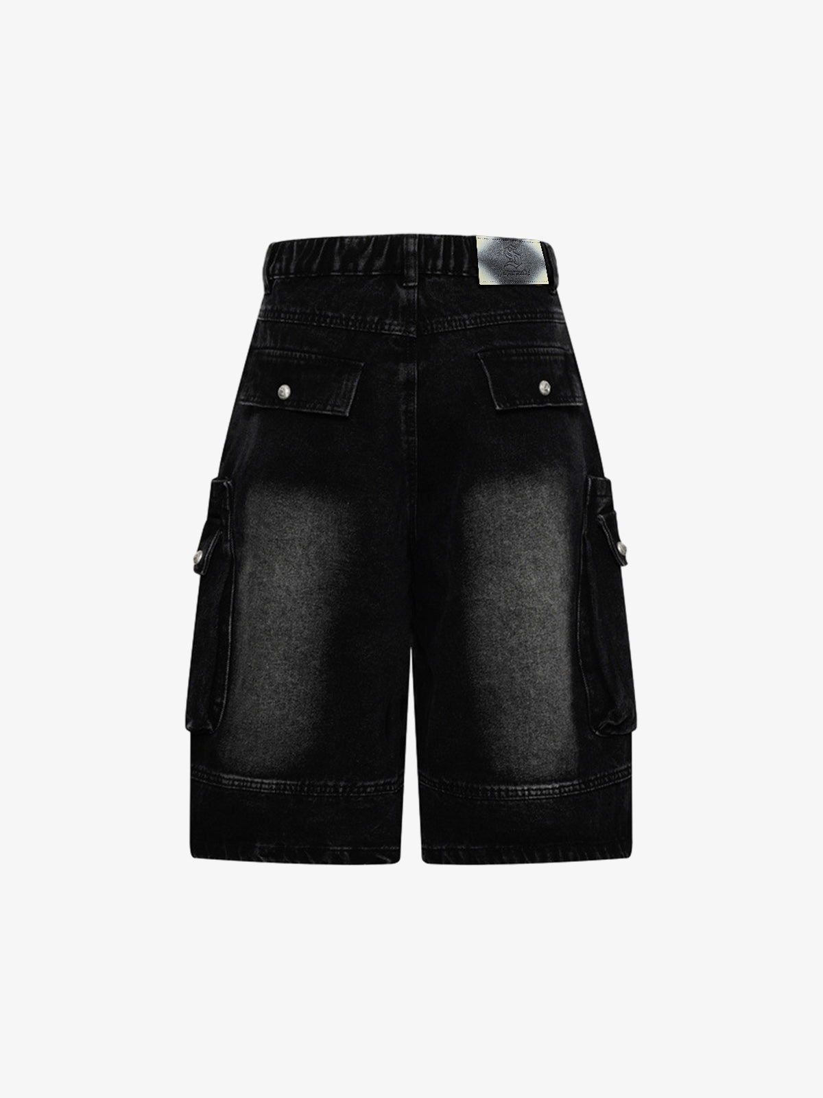 Cargo Multi-Pocket Denim Jorts