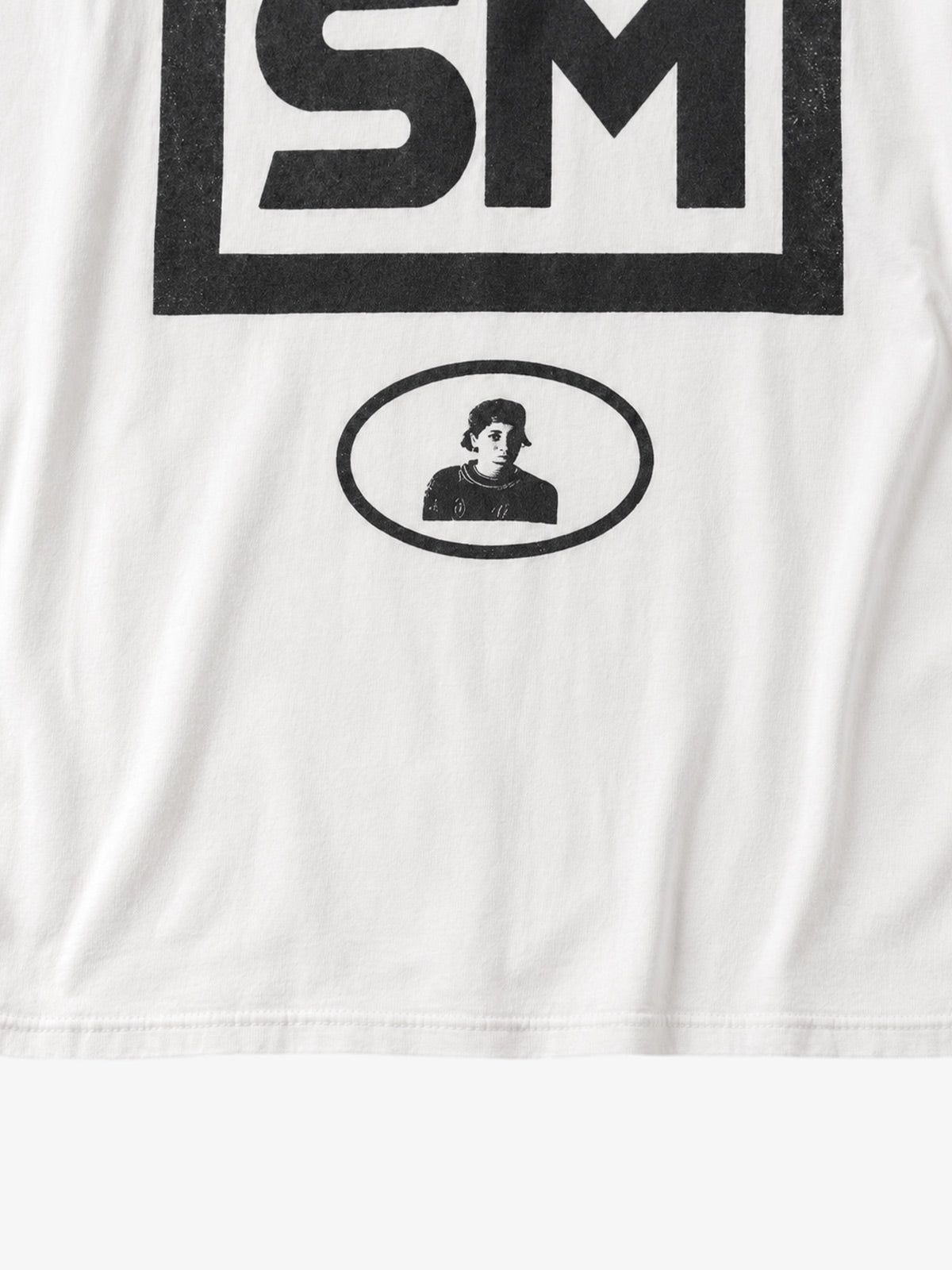 Girl Face Graphic Long Sleeve Tee