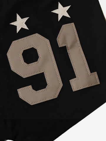 Y2K Graphic Striped Sporty Shorts