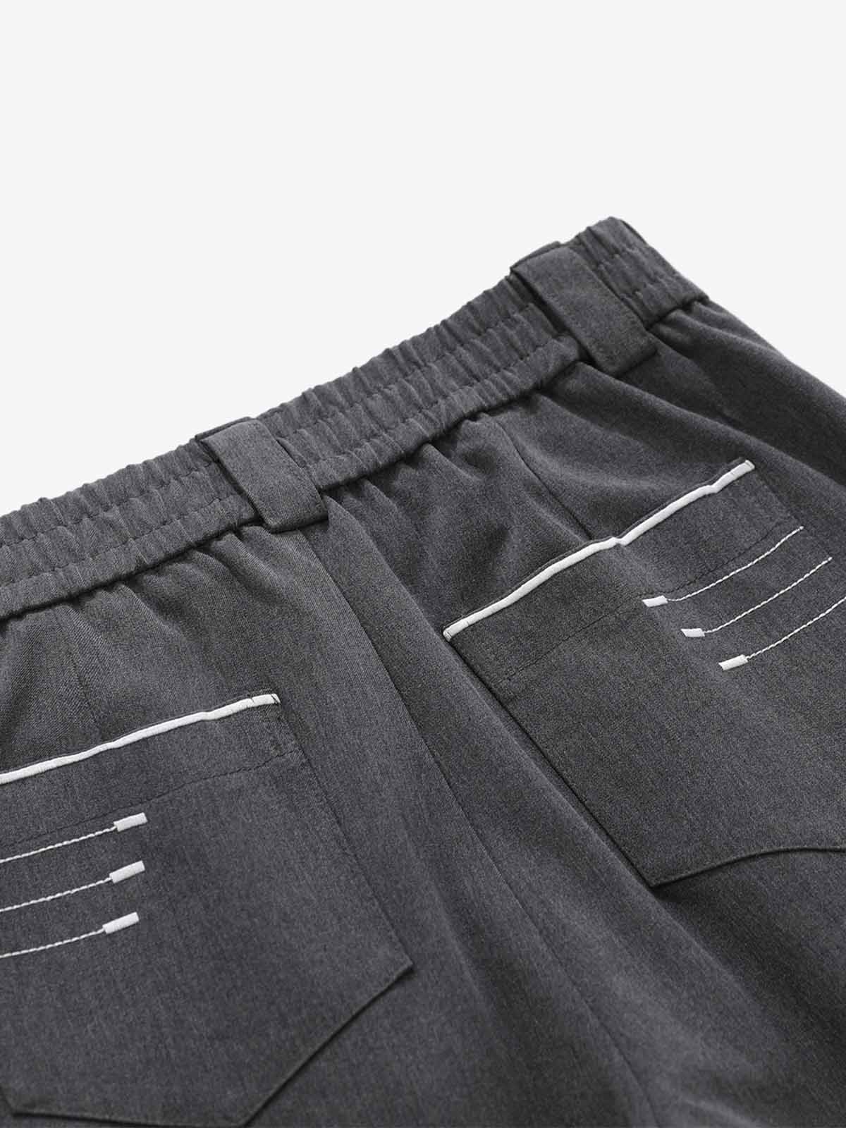 Minimal Draped Tailored Pants 