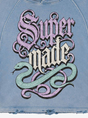 Gothic Snake Hoodie