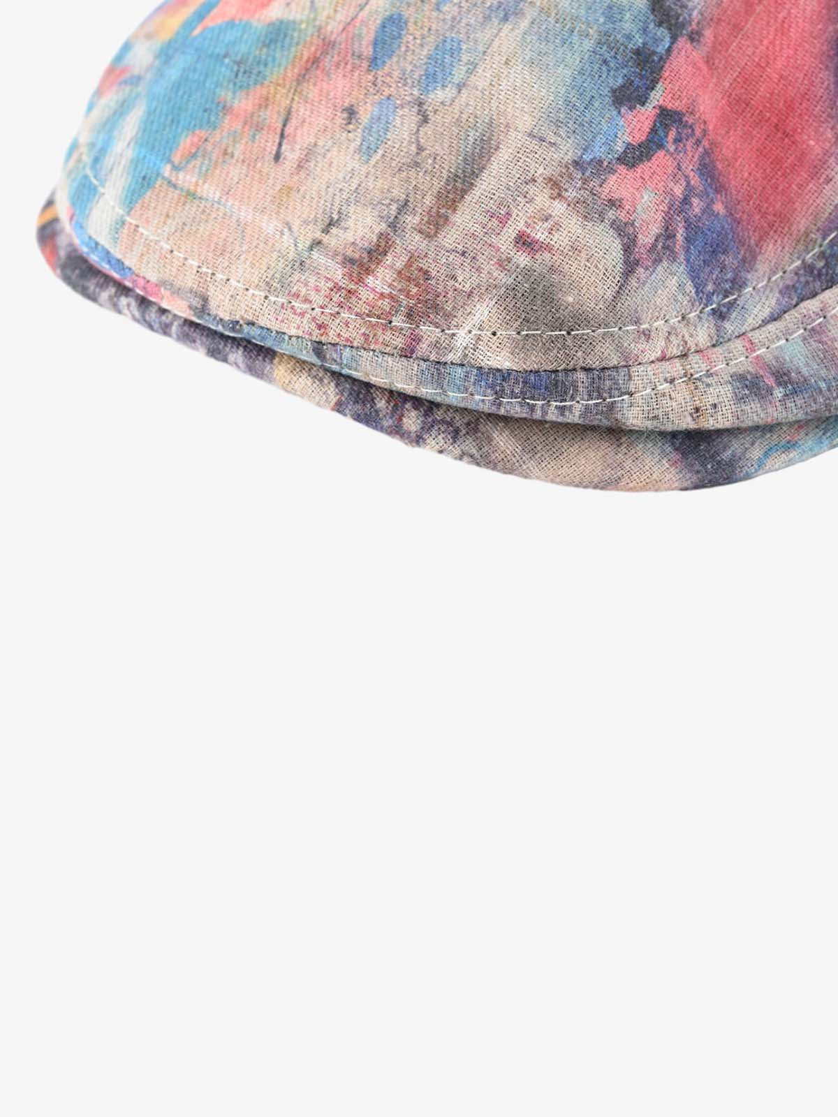 Graffiti Tie-Dye Beret