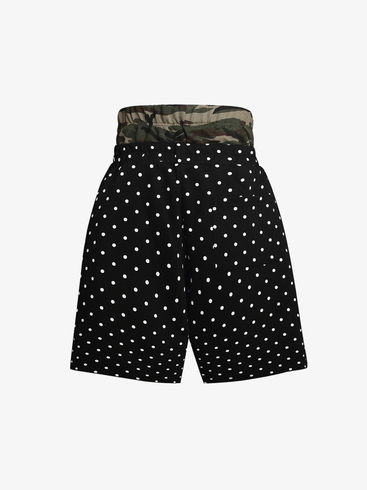 Double Waist Polka Dot Shorts