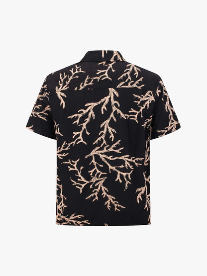 3D Textured Embossed Cuban Shirt