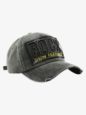 Streetwear Vintage Patch Embroidered Baseball Cap 