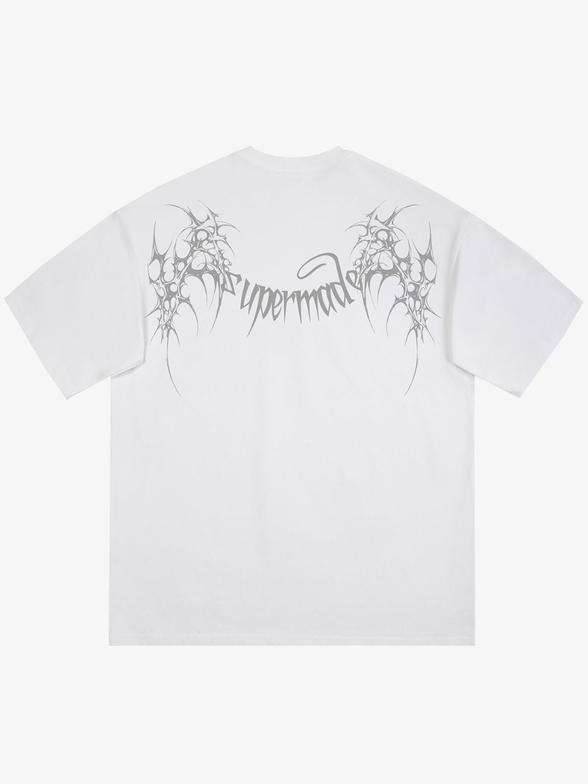 SUPM Gothic Sharp Letter Graphic T-Shirt 