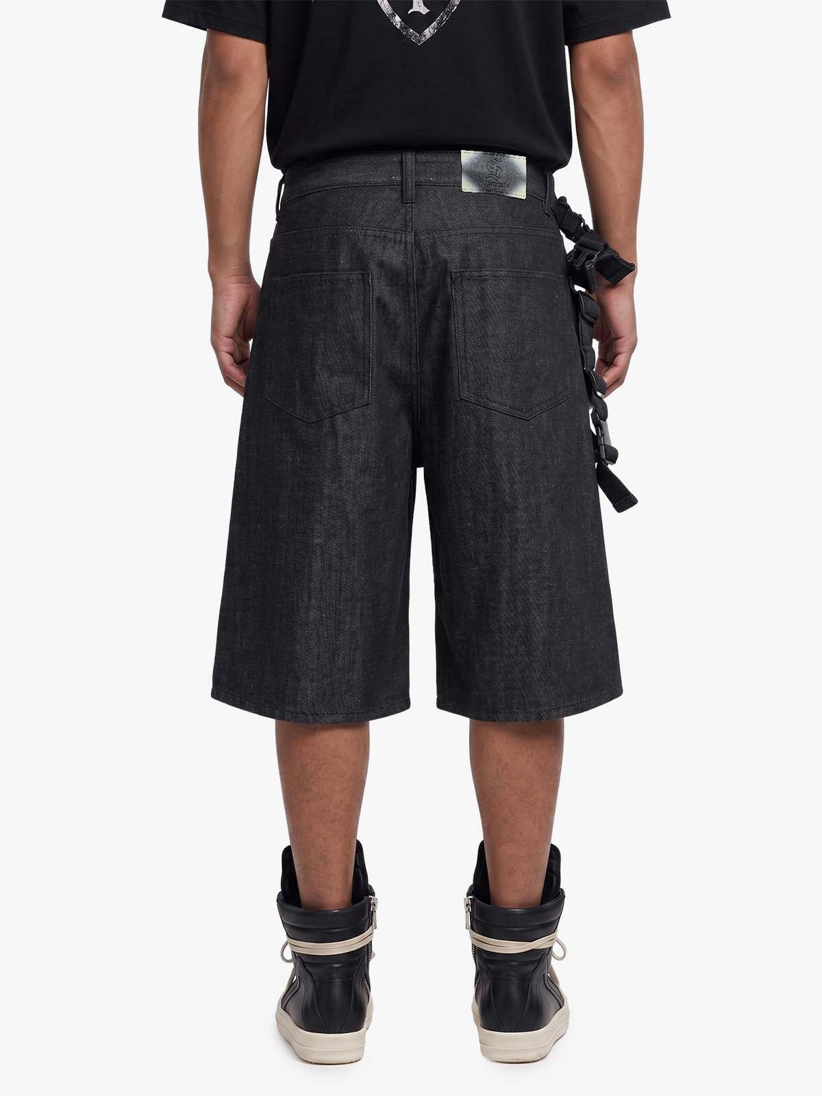 Side Strap Cargo Shorts