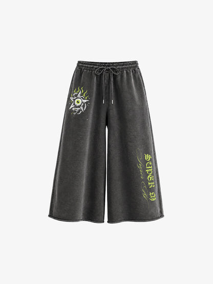Gothic Eye Sweat Shorts