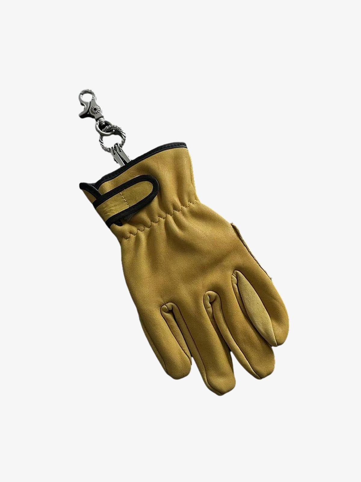 Vintage Glove Keychain Charm 