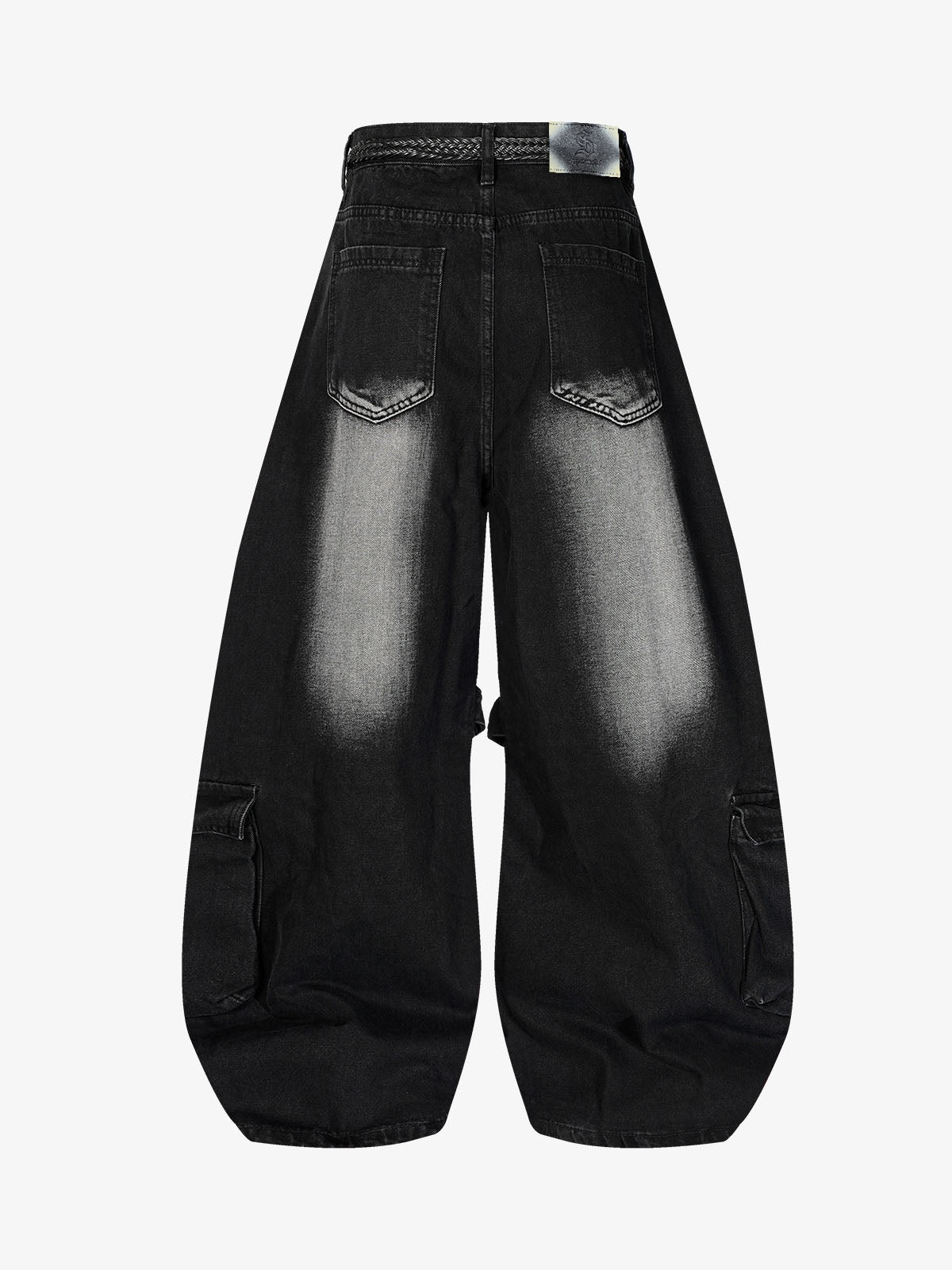 Drawstring Scimitar Jeans