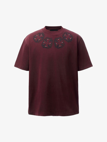 Studded Cross Tee