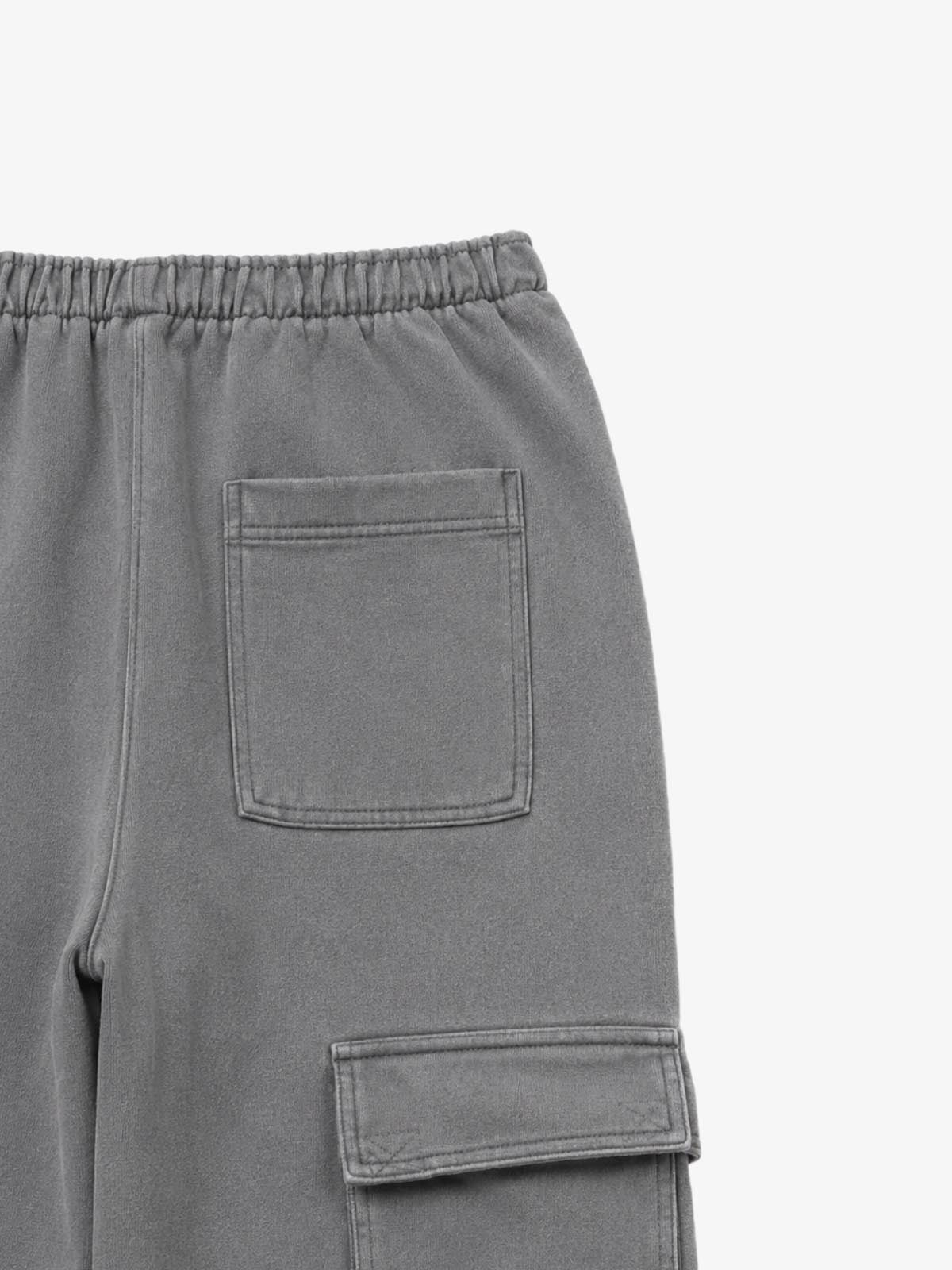 Washed Wide-Leg Sweatpants