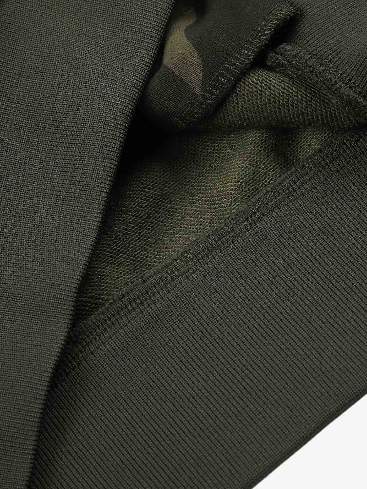 Camo Tape Detail Cropped Jacket