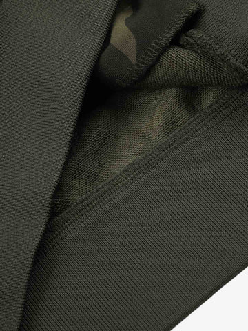 Camo Tape Detail Cropped Jacket