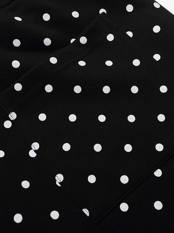 Double Waist Polka Dot Shorts