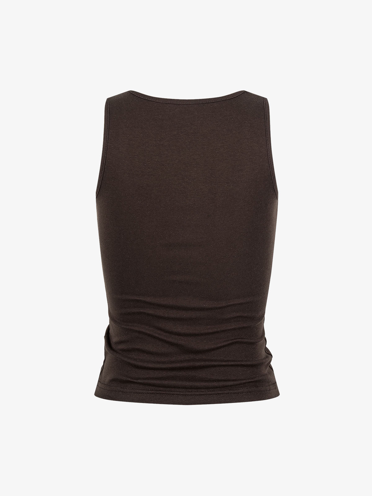 Thesupermade Button Detail Slim Tank Top