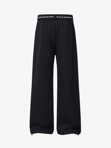 Plaid Patchwork Sweatpants 