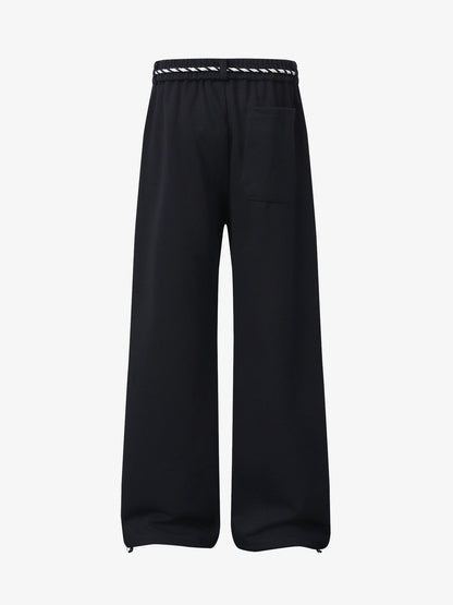 Plaid Patchwork Sweatpants 