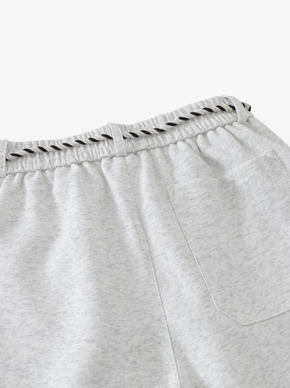 Plaid Patchwork Sweatpants 