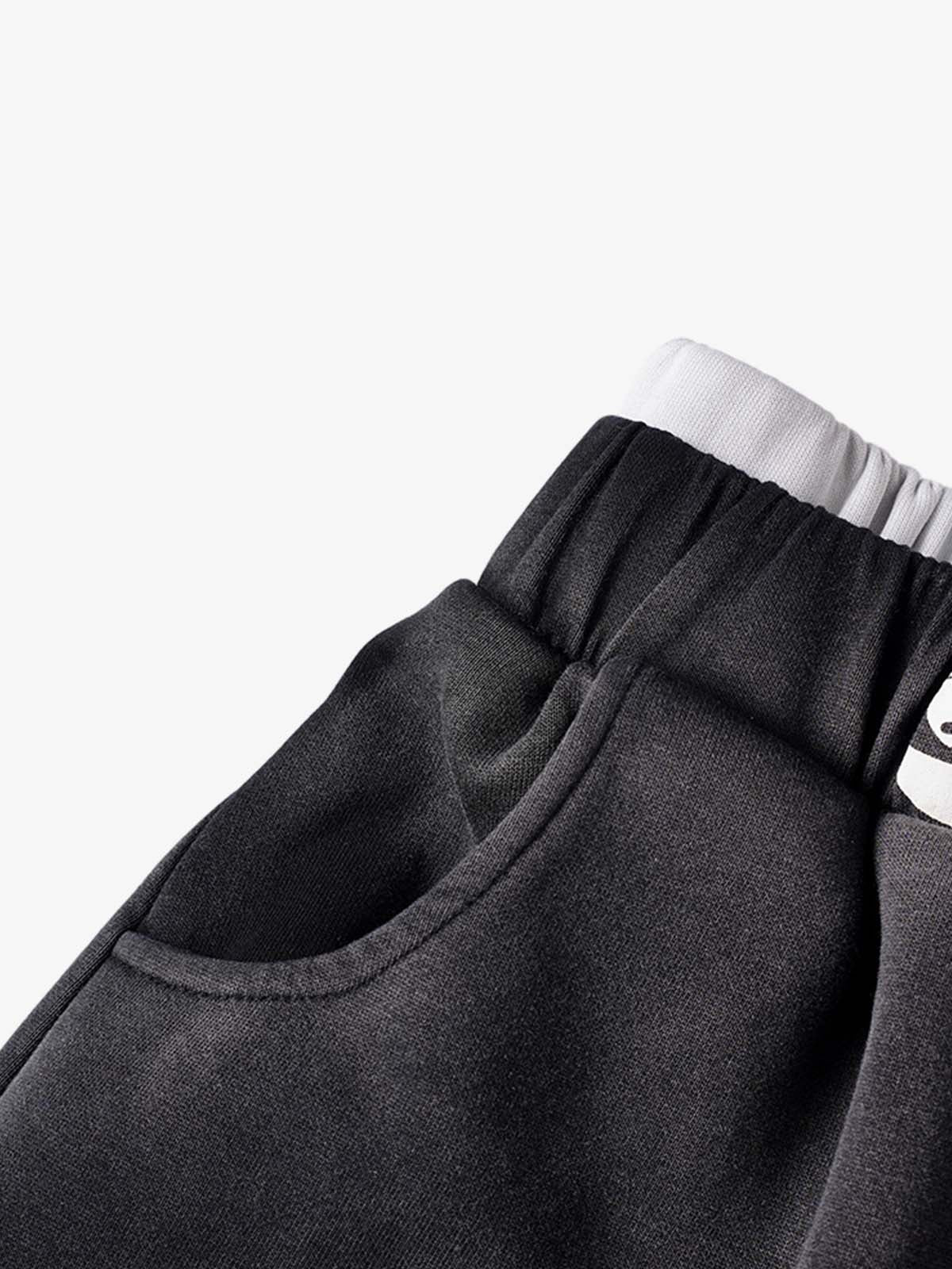 Soft Brushed Cotton Jogger Pants – Elastic Waistband Casual Sweatpants