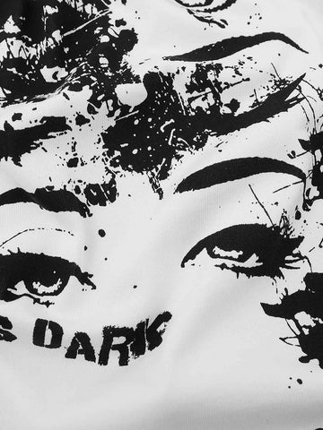 Dark Graphic Long Sleeve Tee