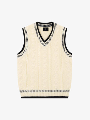 Street Retro Knit Pullover Sweater