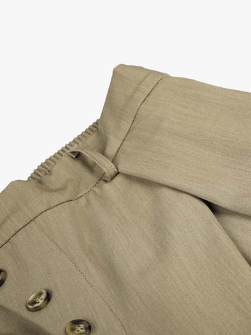Pleated Suit Pants