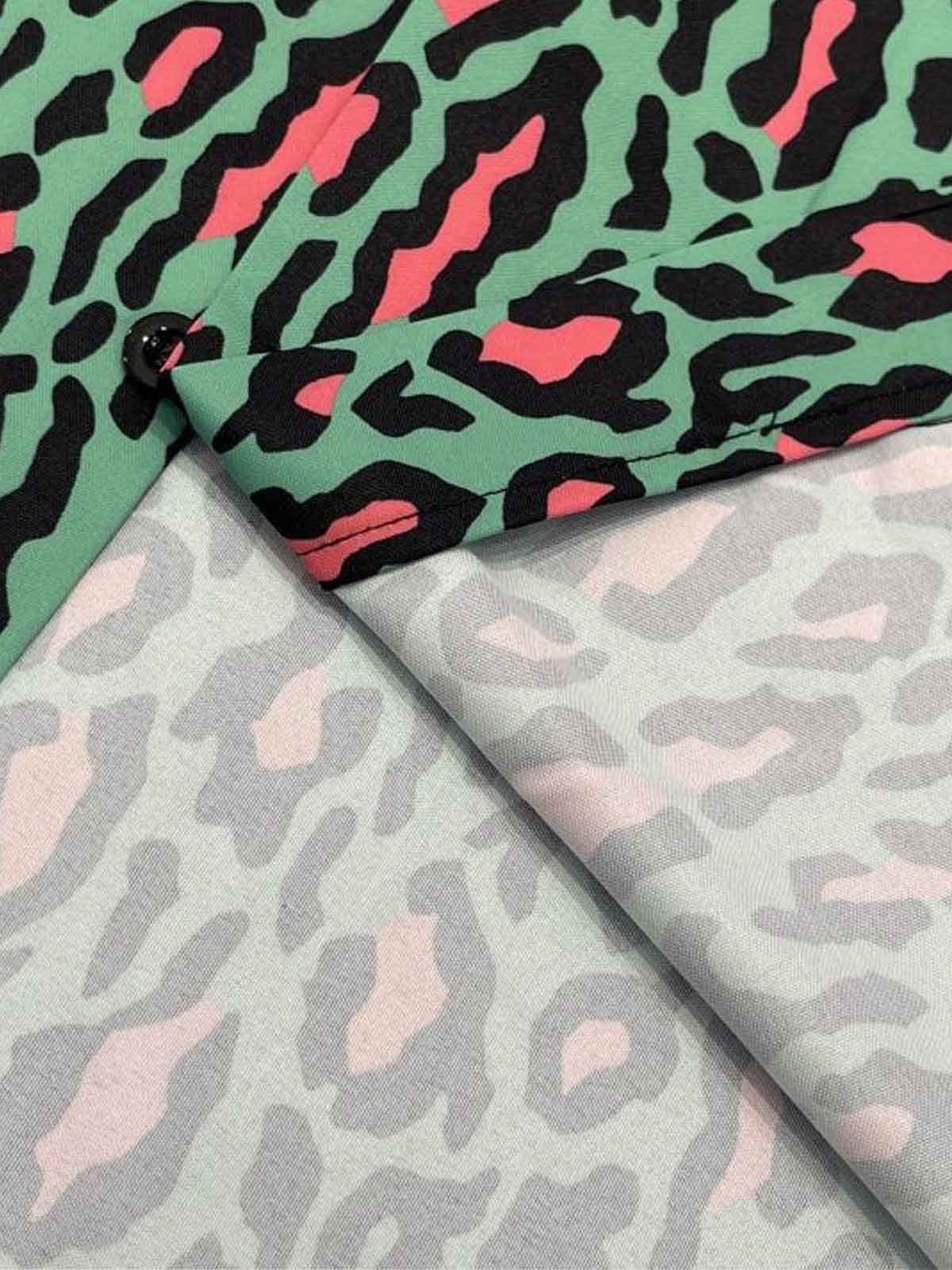 Classic Cheetah Print Hawaiian Shirt