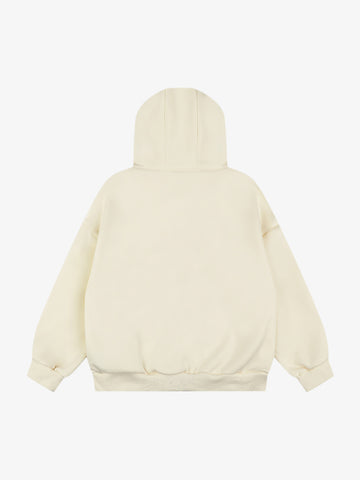 Star Stud Zip-Up Hoodie