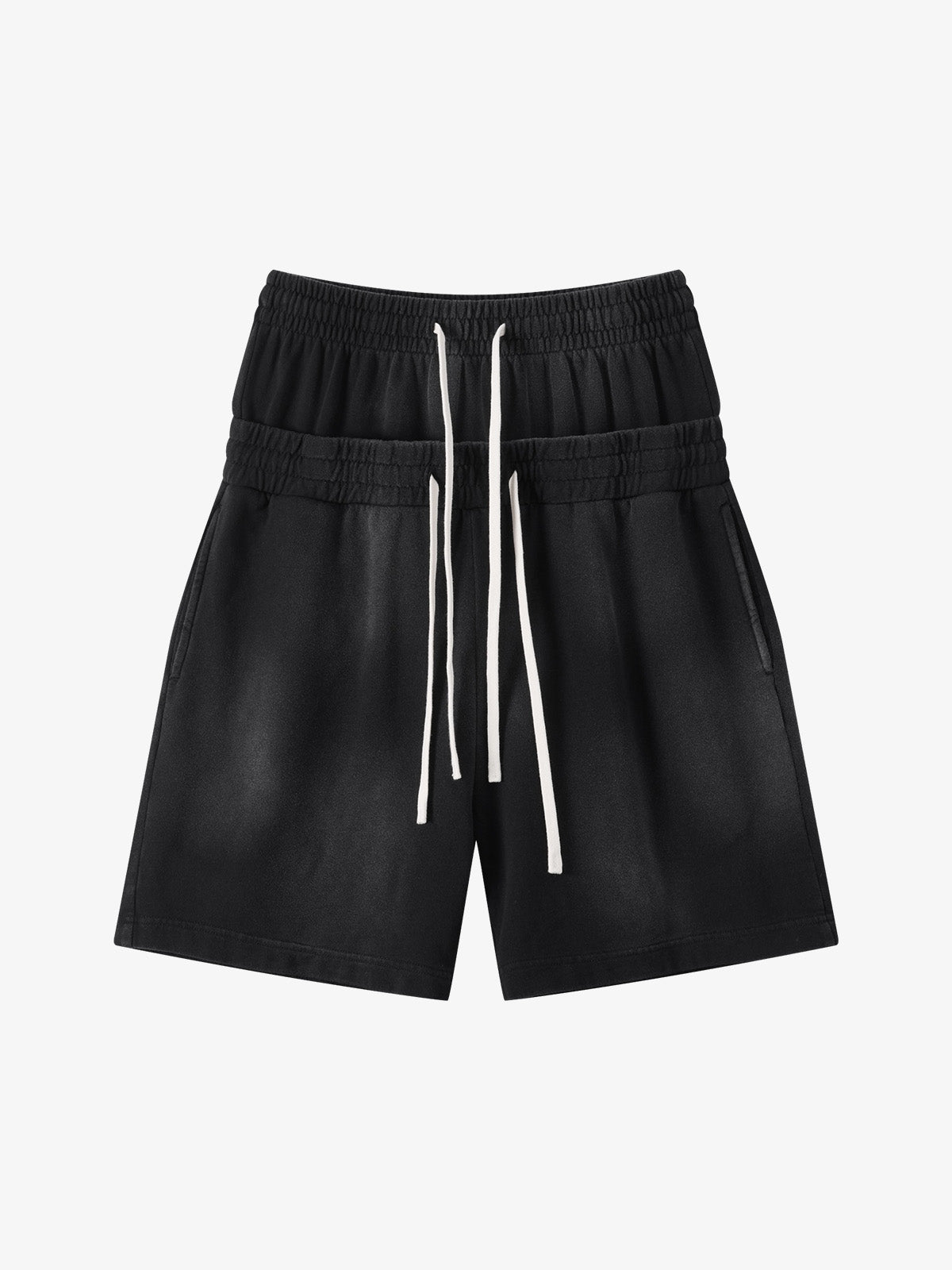 Women’s High-Waisted Summer Shorts – Cotton Blend Elastic Waist Casual Fit