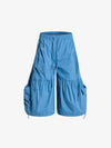 Nylon Cargo Culottes
