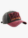 Streetwear Vintage Patch Embroidered Baseball Cap 