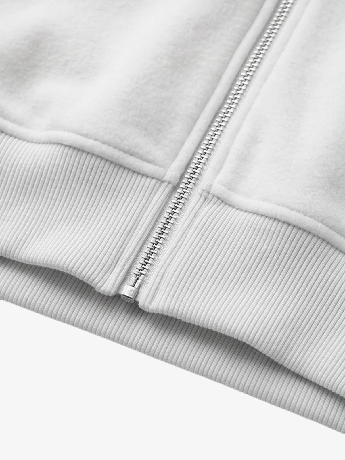 Military Braided Zip-Up Jacket