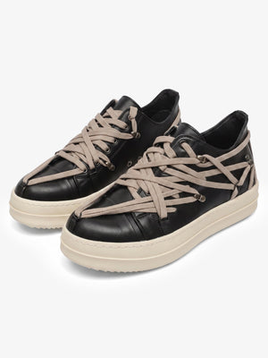 Five-Point Star Lace-Up Sneakers