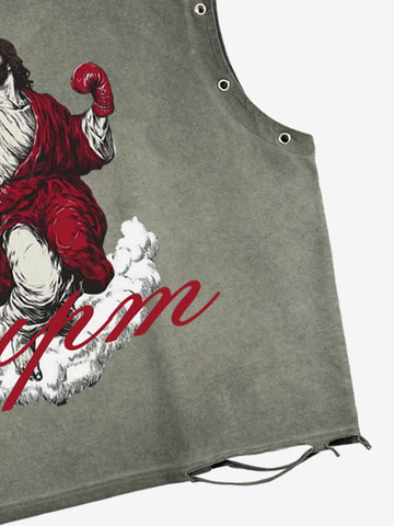 Boxing Jesus Graphic Tank