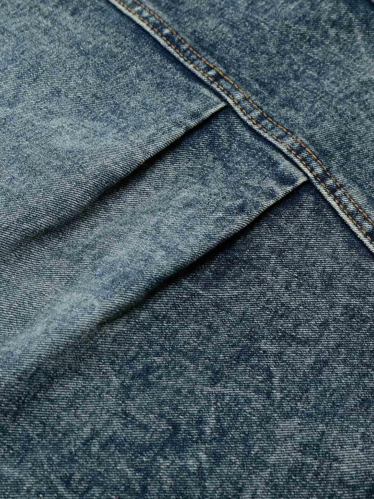Rivet Detail Barrel Baggy Jorts
