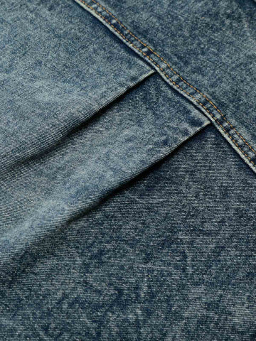 Rivet Detail Barrel Baggy Jorts