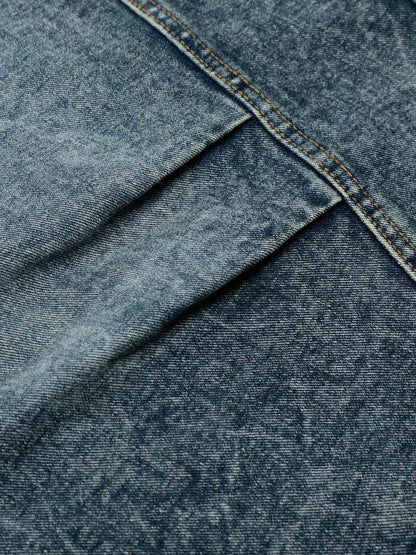 Rivet Detail Barrel Baggy Jorts