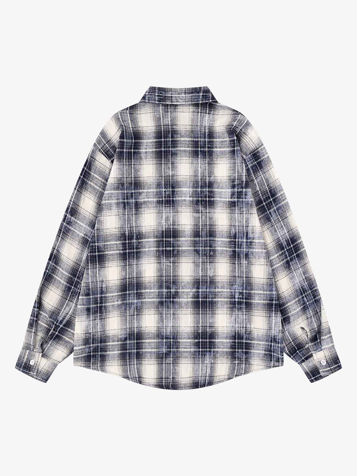 Plaid Star Floral Shirt