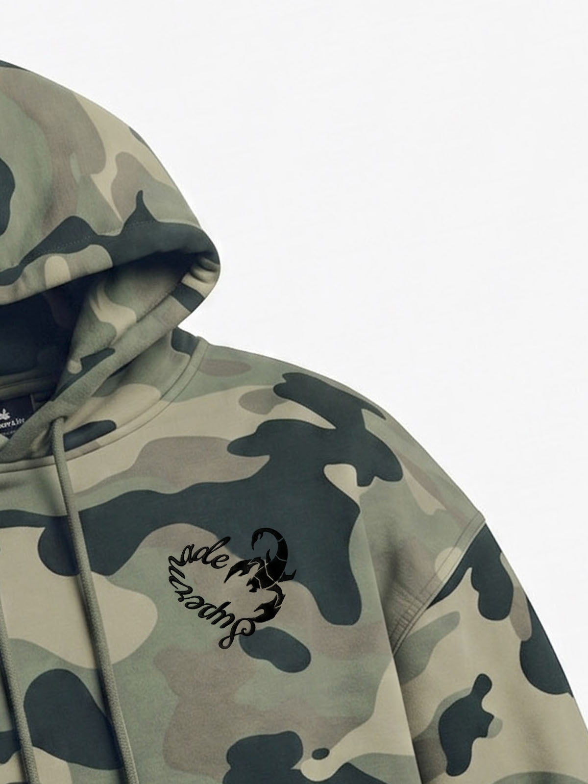 Camo Knit Hoodie