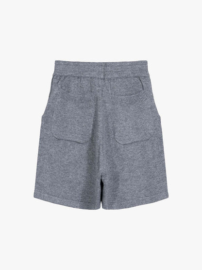 Gothic Chenille Oversized Street Shorts 
